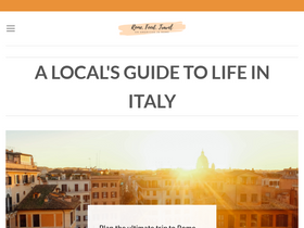 'anamericaninrome.com' screenshot