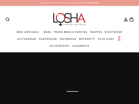'losha.pk' screenshot