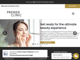 'premier-clinic.com' screenshot