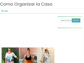 'comoorganizarlacasa.com' screenshot
