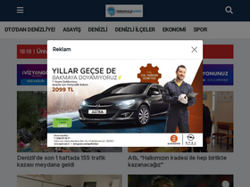 'pamukkalehaber.com' screenshot
