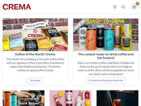 'cremashop.eu' screenshot