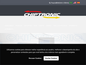 'chiptronic.com.br' screenshot