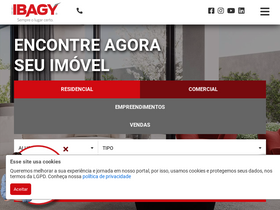 'ibagy.com.br' screenshot