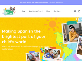 lelu-usa.com homepage screenshot