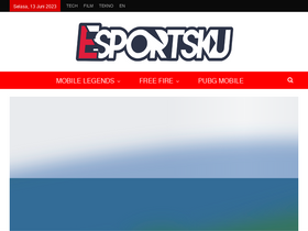 'esportsku.com' screenshot