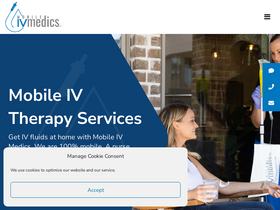 'mobileivmedics.com' screenshot