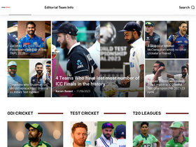 'swagcricket.com' screenshot