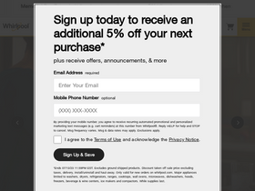 'whirlpool.com' screenshot