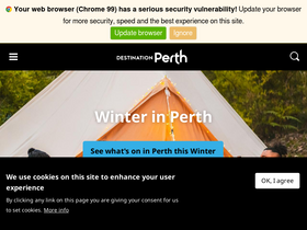 'destinationperth.com.au' screenshot