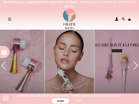 Palomabeauties homepage screenshot