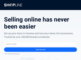 'myshopline.com' screenshot