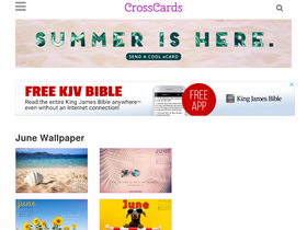 'crosscards.com' screenshot