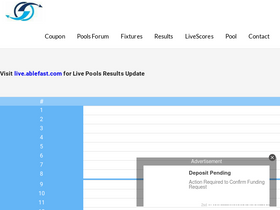 Marsleisure pool deals result today football