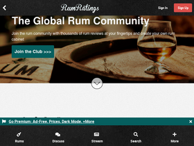 'rumratings.com' screenshot