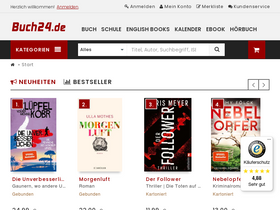 'buch24.de' screenshot