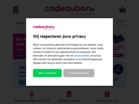 'cadeaubon.nl' screenshot