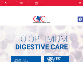 'gicentertexas.com' screenshot