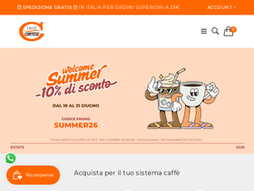 Caffè Cortese homepage screenshot