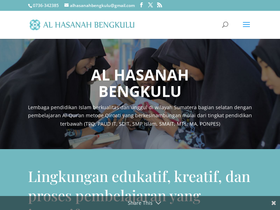 'alhasanah.sch.id' screenshot
