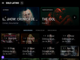 'sololatino.net' screenshot