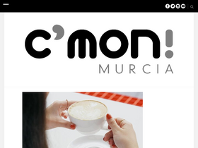 'cmonmurcia.com' screenshot