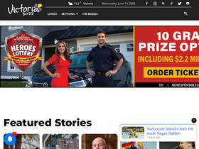 'victoriabuzz.com' screenshot