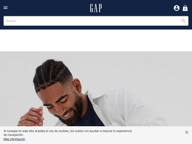 'gap.com.mx' screenshot