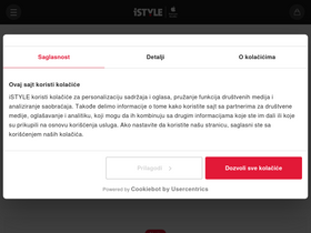 'istyle.rs' screenshot