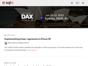 'sqlbi.com' screenshot