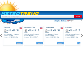 'meteotrend.com' screenshot