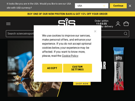 'scienceinsport.com' screenshot