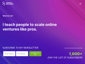 'samszu.com' screenshot