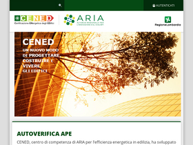 'cened.it' screenshot