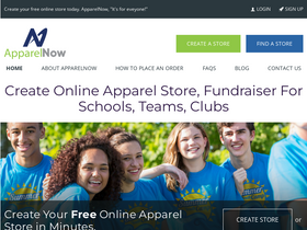 'apparelnow.com' screenshot