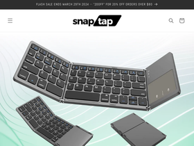 getsnaptap.com homepage screenshot