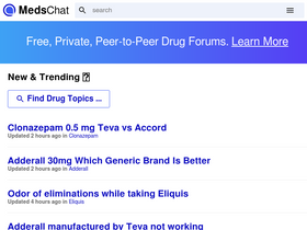 'medschat.com' screenshot