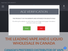 'pacificsmoke.com' screenshot