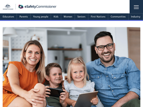 'esafety.gov.au' screenshot