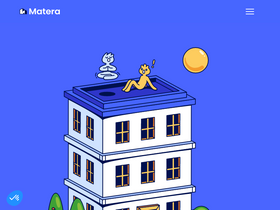 'matera.eu' screenshot