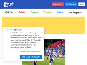 'itnet.com.br' screenshot