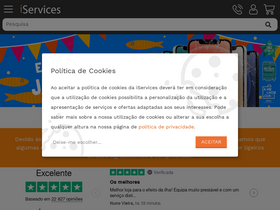 'iservices.pt' screenshot