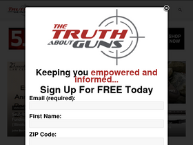 'thetruthaboutguns.com' screenshot