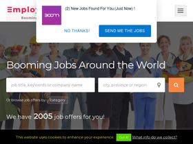 'employmentboom.com' screenshot