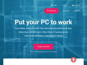 'betterhash.net' screenshot