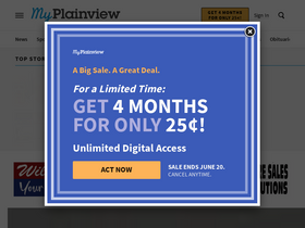 'myplainview.com' screenshot