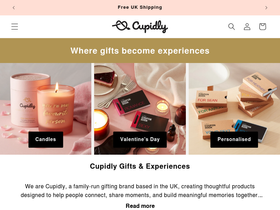 Cupidly homepage screenshot