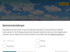 'ferienwohnungen.de' screenshot
