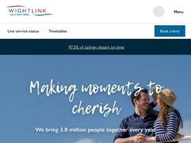 'wightlink.co.uk' screenshot