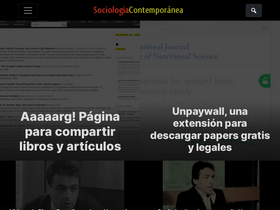 'sociologiac.net' screenshot